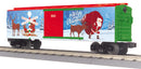 PREORDER MTH 30-71233 O Christmas Box Car w/Blinking LEDs