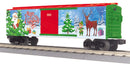 PREORDER MTH 30-71234 O Christmas Box Car Â– Santa