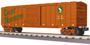 PREORDER MTH RailKing O 30-71295 50' Modern Box Car, Great Northern