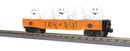 PREORDER MTH RailKing O 30-72267 Gondola Car with Flickering Ghosts, Halloween Orange
