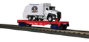 PREORDER MTH RailKing O 30-76957 Flat Car with Garbage Truck, DOGE