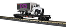 PREORDER MTH RailKing O 30-76966 Flat Car with DCS Logo Box Truck, MTH