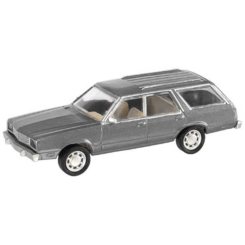 Atlas HO 30000150 1978 Ford Fairmont Station Wagon, Metallic Silver