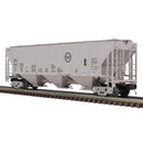 PREORDER Atlas 3002167 Pullman-Standard PS2-CD 4427 High-Side Covered Hopper - 2-Rail - Premier -- Chicago & Eastern Illinois (gray, black), O
