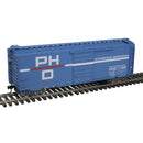 PREORDER Atlas 3002338 40' PS-1 Boxcar with 7' Door - 2-Rail - Ready to Run - Premier -- Port Huron & Detroit (blue, white, red), O