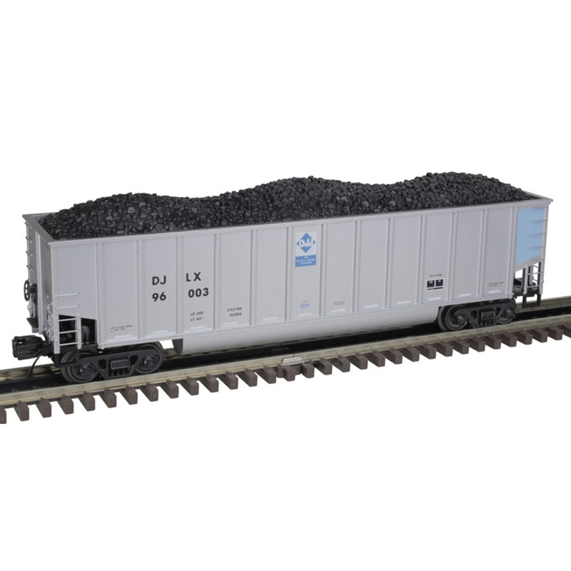 PREORDER Atlas 3002384 Coalporter Coal Gondola - 2-Rail - Ready to Run - Premier -- David J Joseph (silver, blue, white), O