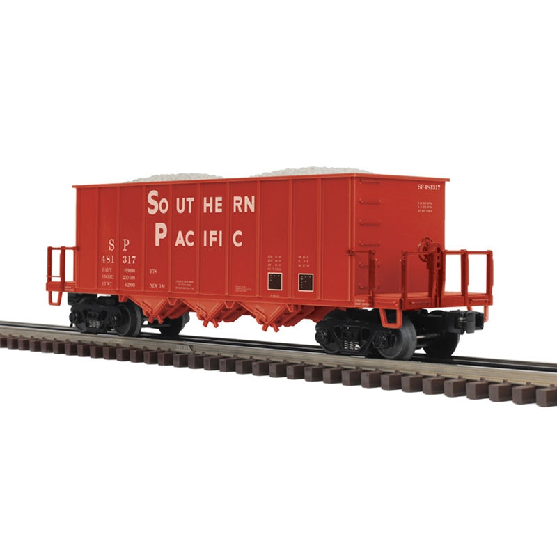 PREORDER Atlas 3002465 Ortner/Trinityrail Rapid Discharge Hopper - 3-Rail - Ready to Run - Premier -- Southern Pacific (Boxcar Red, Sans Serif Lettering), O
