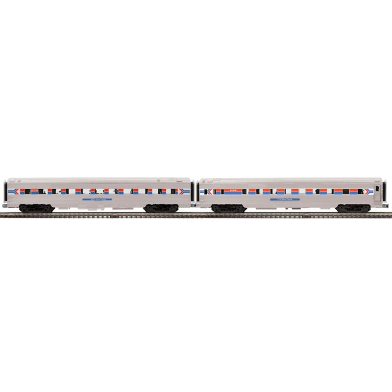PREORDER Atlas 3001475 70' Sleeper, Diner Set - 3-Rail - Premier -- Amtrak
