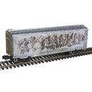 PREORDER Atlas 3001490 PS-1 40' Boxcar w/Lights - 3-Rail - Ready to Run -- 2023 Christmas Car