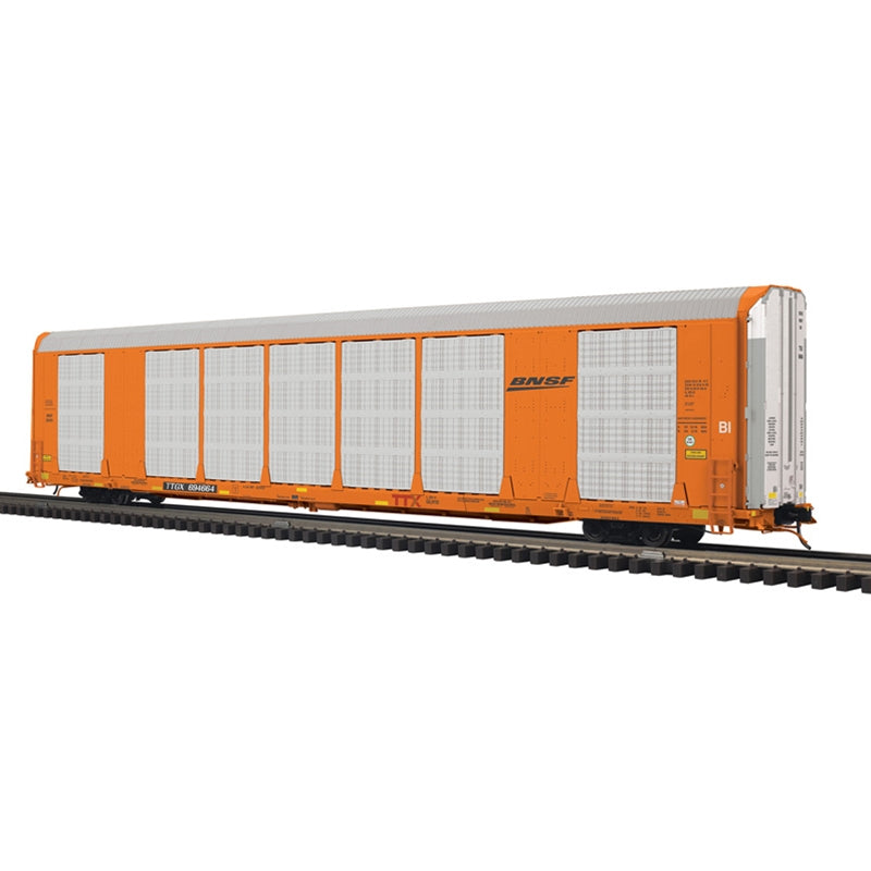 PREORDER Atlas 3001495 Gunderson Multi-Max(TM) Auto Rack - 3-Rail - Ready to Run - Master(R) -- BNSF Railway (orange, silver, black Wedge Logo), O