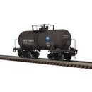 PREORDER Atlas 3001630 8,000-Gallon Tank Car - 3-Rail - Ready to Run - Premier -- General American GATX (black, blue, white, Service Driven Logo), O