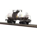 PREORDER Atlas 3002633 8,000-Gallon Tank Car - 2-Rail - Ready to Run - Premier -- Union Tank Car UTLX (black, white, yellow conspicuity marks), O