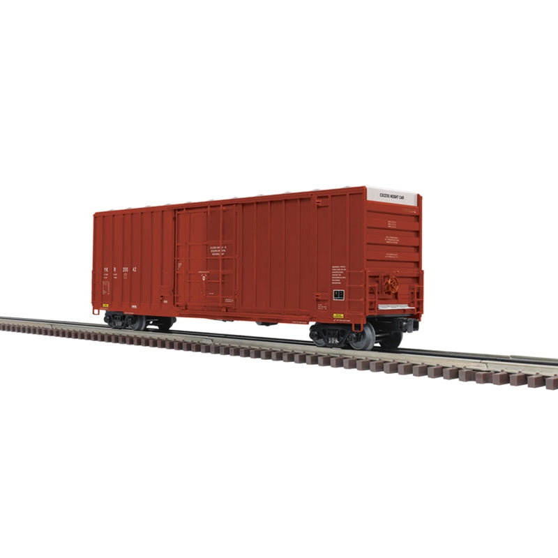 PREORDER Atlas 3001637 Gunderson 50' High-Cube Boxcar - 3-Rail - Ready to Run - Premier -- York Rail (Boxcar Red), O