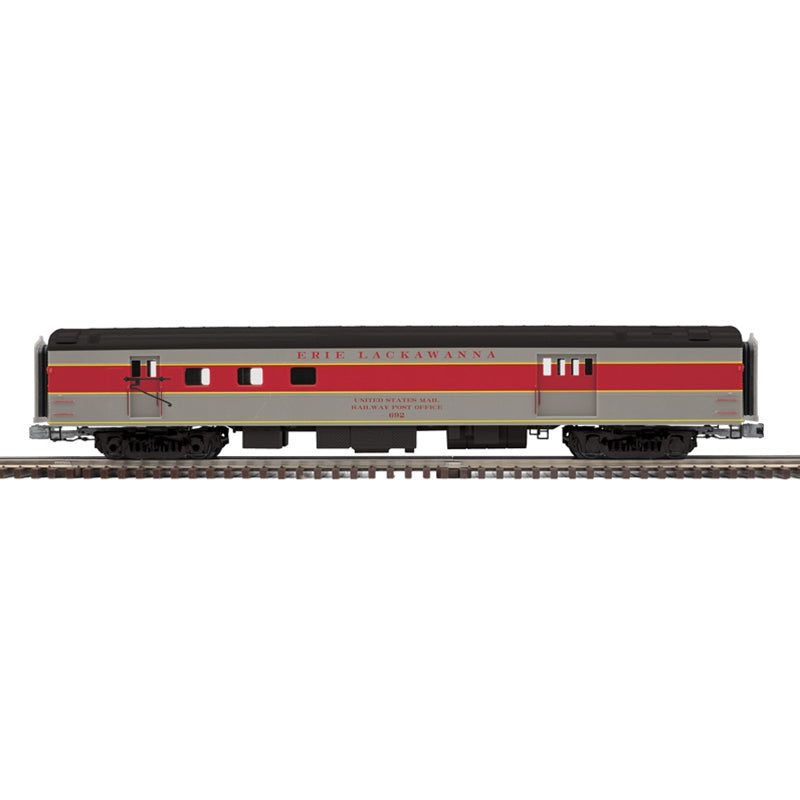 PREORDER Atlas 3001656 70' Sleeper, Railway Post Office RPO Set - 3-Rail - Ready to Run -- Erie Lackawanna