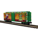 PREORDER Atlas Premier O 3001779 3-Rail Pullman Standard PS-1 40' Boxcar with Lights, Christmas