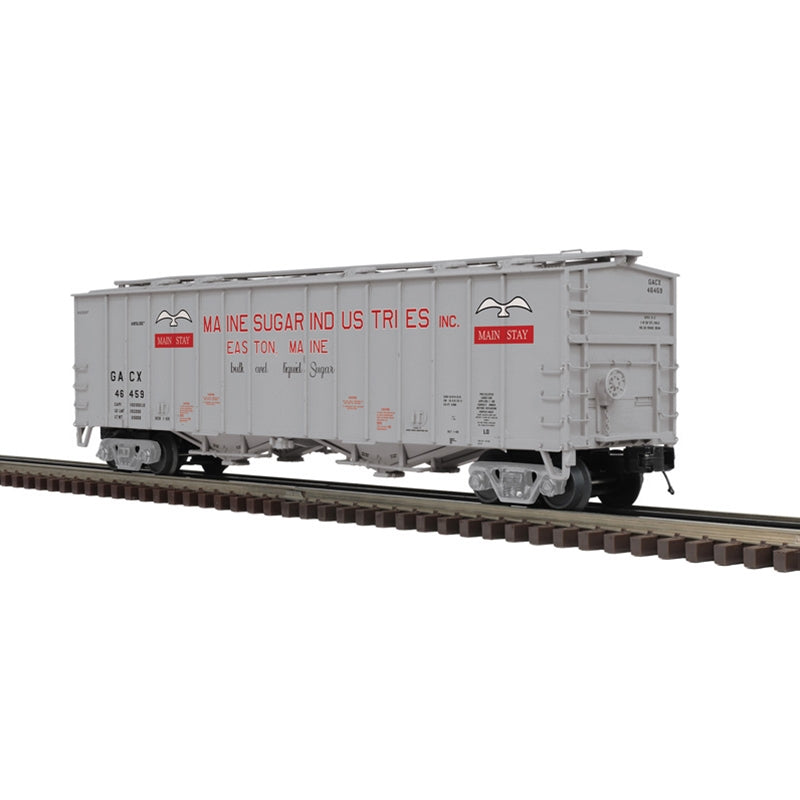 PREORDER Atlas O 3002781 50' Airslide Covered Hopper, 2-Rail, Premier, Maine Sugar GACX