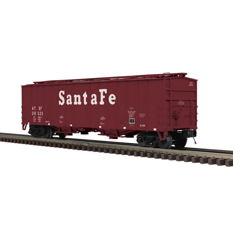 PREORDER Atlas O 3001786 50' Airslide Covered Hopper, 3-Rail, Premier, Atchison Topeka & Santa Fe