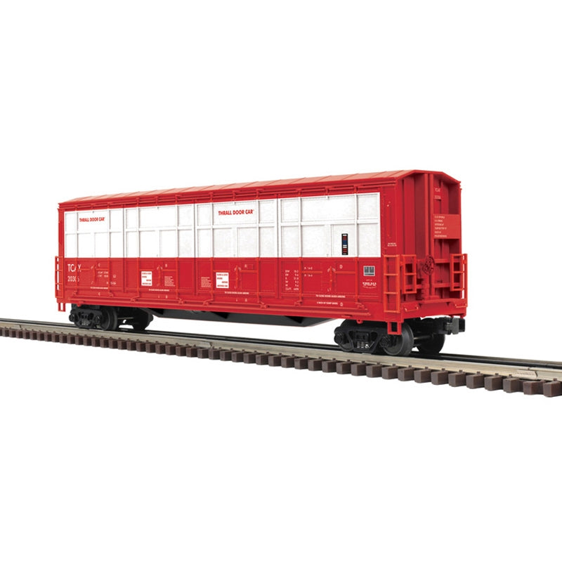 PREORDER Atlas O 3001799 Thrall 55' All-Door Boxcar, 3-Rail, Premier, Thrall Demonstrator