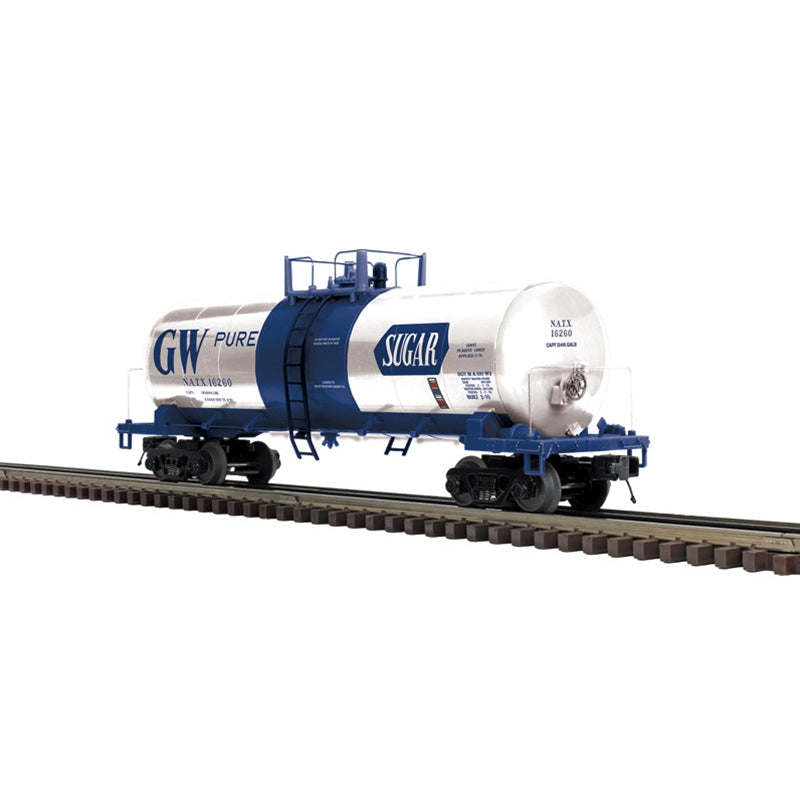 PREORDER Atlas O 3001876 40' Modern Tank Car 3-Rail, GW Sugar 84.95