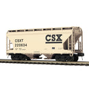 PREORDER Atlas O 3001889 2-Bay Centerflow Covered Hopper, 3-Rail, Premier, CSX