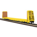 PREORDER Atlas Trainman O 3002929 2-Rail 62' Bulkhead Flatcar, TTX TTPX
