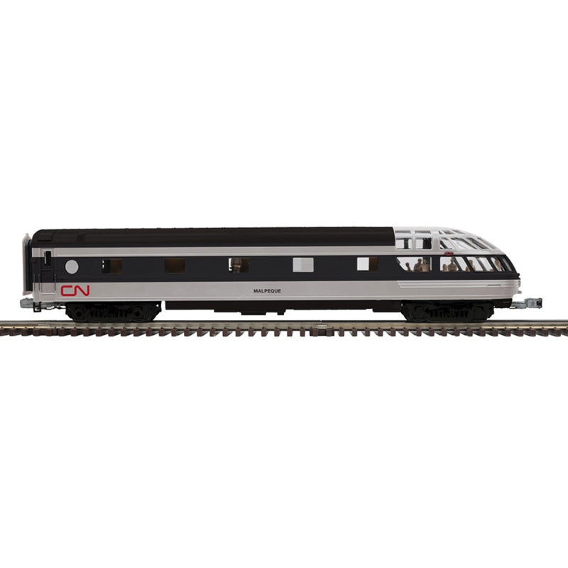 PREORDER Atlas Premier O 3001951 3-Rail 70' Streamlined Skytop Observation, Canadian National Malpeque