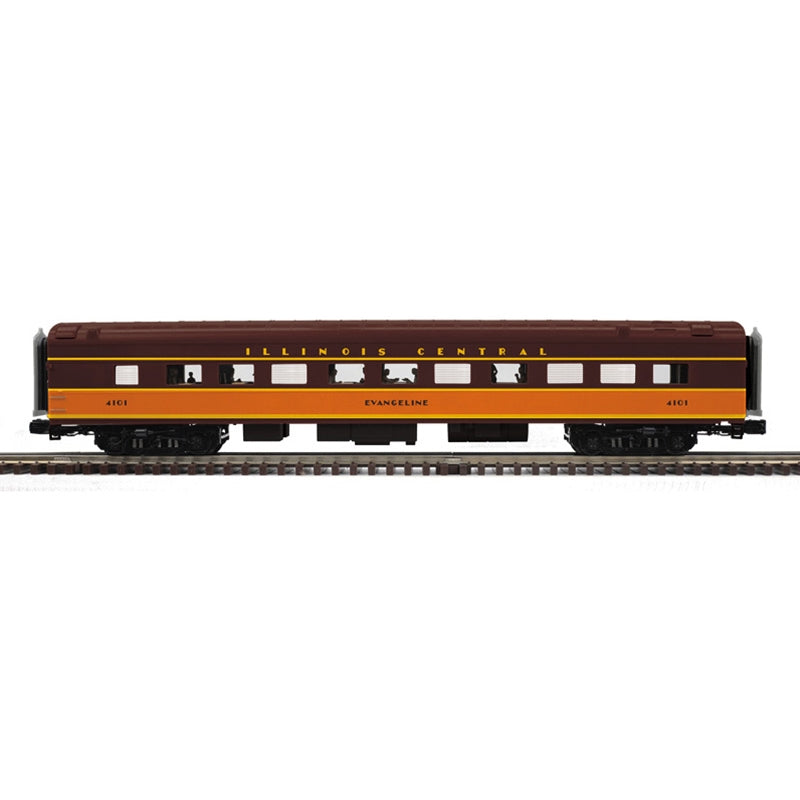 PREORDER Atlas Premier O 3001954 3-Rail 70' Streamlined Diner, Illinois Central