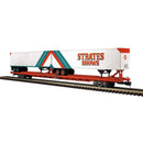 PREORDER Atlas Master Line O 3001967A 3-Rail 89' 4" Intermodal Flatcar with Trailers 4-Pack, James E Strates Shows