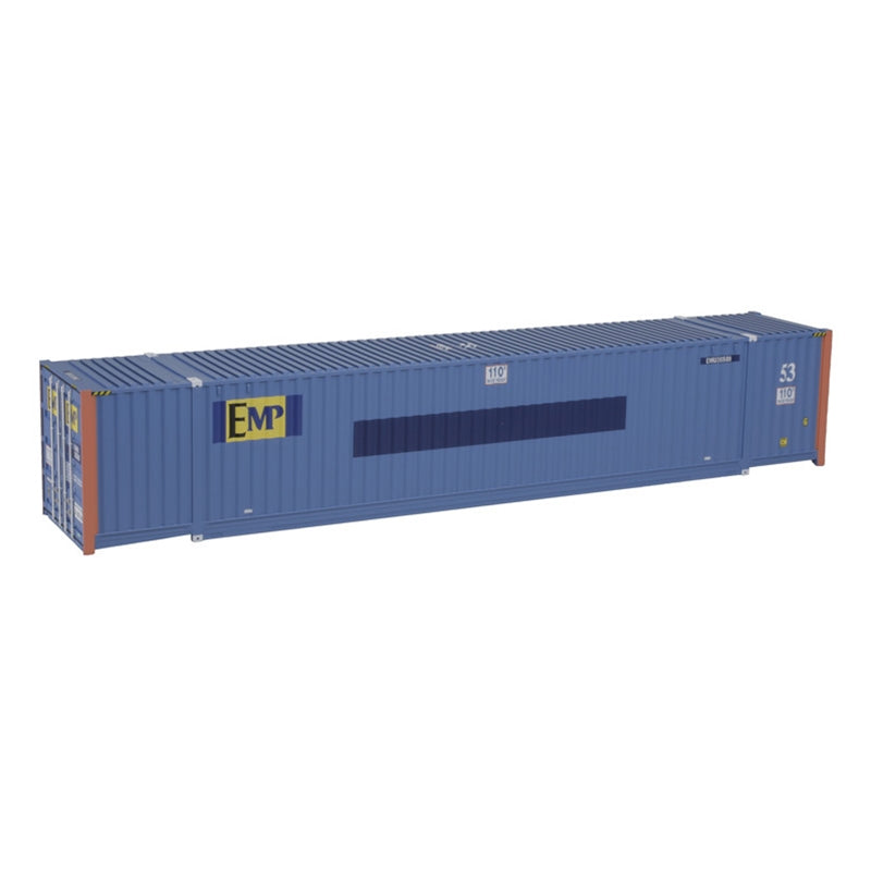 PREORDER Atlas 3002089 Jindo 53' Container - Assembled -- EMP (Ex-Pacer, blue, yellow, red), O