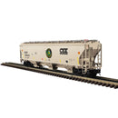 PREORDER Atlas Master Line O 3001921 3-Rail Trinity 5161 Cubic Foot Covered Hopper, CSX