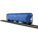 PREORDER Atlas Master Line O 3002924 2-Rail Trinity 5161 Cubic Foot Covered Hopper, Trinity Industries Leasing TILX