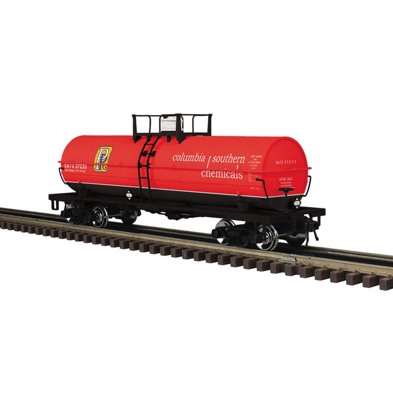 PREORDER Atlas Master Line O 3002996 2 Rail 11,000 Gallon Tank Car, Columbia Southern GATX