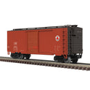 PREORDER Atlas 3004021 Pullman Standard PS-1 40' Boxcar w/6' Door - 2-Rail - Ready to Run - Premier -- Lehigh New England (Boxcar Red, white, black), O