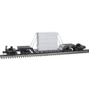 PREORDER Atlas 3004049 75' Depressed-Center Flatcar w/Transformer - 2-Rail - Ready to Run - Premier -- Pittsburgh & Lake Erie (black), O