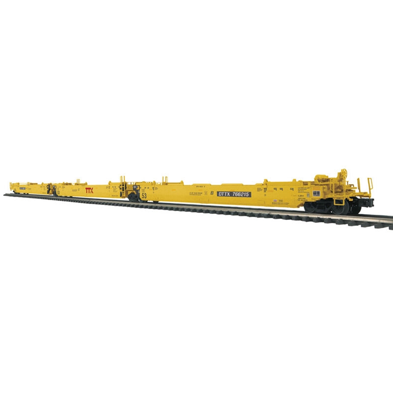PREORDER Atlas 3004055B Gunderson Maxi-IV 3-Unit Well Car - 2-Rail - Ready to Run - Premier -- TTX