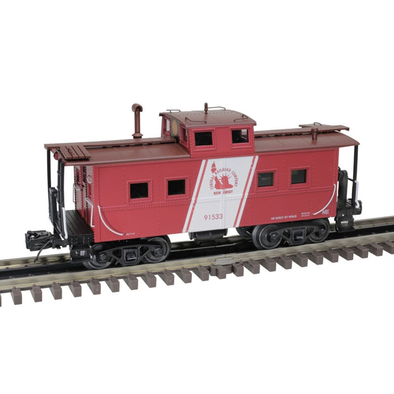 PREORDER Atlas 3004059 Northeast Caboose - 2-Rail - Ready to Run - Premier -- Central Railroad of New Jersey (red, white, Liberty Logo), O