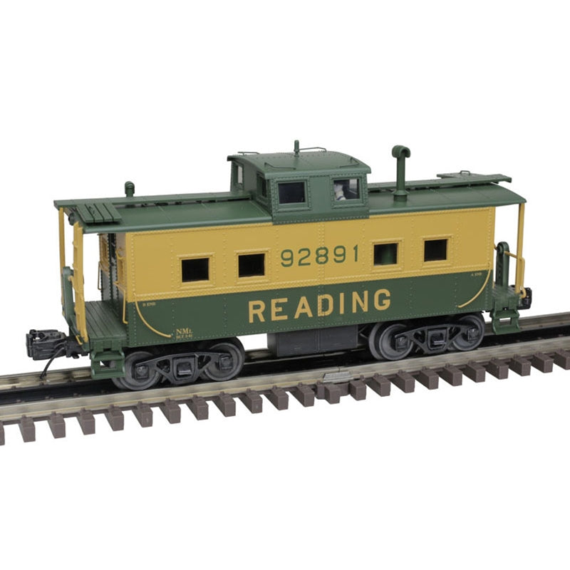 PREORDER Atlas 3004065 Northeast Caboose - 2-Rail - Ready to Run - Premier -- Reading (yellow, green), O