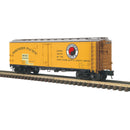 PREORDER Atlas 3004920 40' Steel Reefer - 2-Rail - Ready to Run - Master -- Northern Pacific WFEX (Patched, yellow, silver, Boxcar Red, North Coast), O