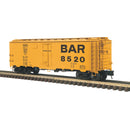 PREORDER Atlas 3004922 40' Steel Reefer - 2-Rail - Ready to Run - Master -- Bangor & Aroostook (yellow, Large BAR), O