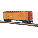 PREORDER Atlas 3003923 40' Steel Reefer - 3-Rail - Ready to Run - Master -- Merchants Despatch (orange, Boxcar Red, NYC System Logo), O