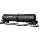 PREORDER Atlas 3005021 Trinity 25,500-Gallon Tank Car - 3-Rail - Ready to Run - Master(R) -- Soy Power Bio Fuels GATX (black, blue, green, yellow conspicuity marks), O