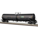 PREORDER Atlas 3005022 Trinity 25,500-Gallon Tank Car - 3-Rail - Ready to Run - Master(R) -- Golden Peanut Company NATX (black, gold, yellow conspicuity marks), O