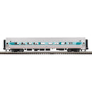 PREORDER Atlas 3009045 Amfleet(R) 3 Coaches & Cafe - 2-Rail - Ready to Run - Premier -- Amtrak (Phase V, silver, blue), O