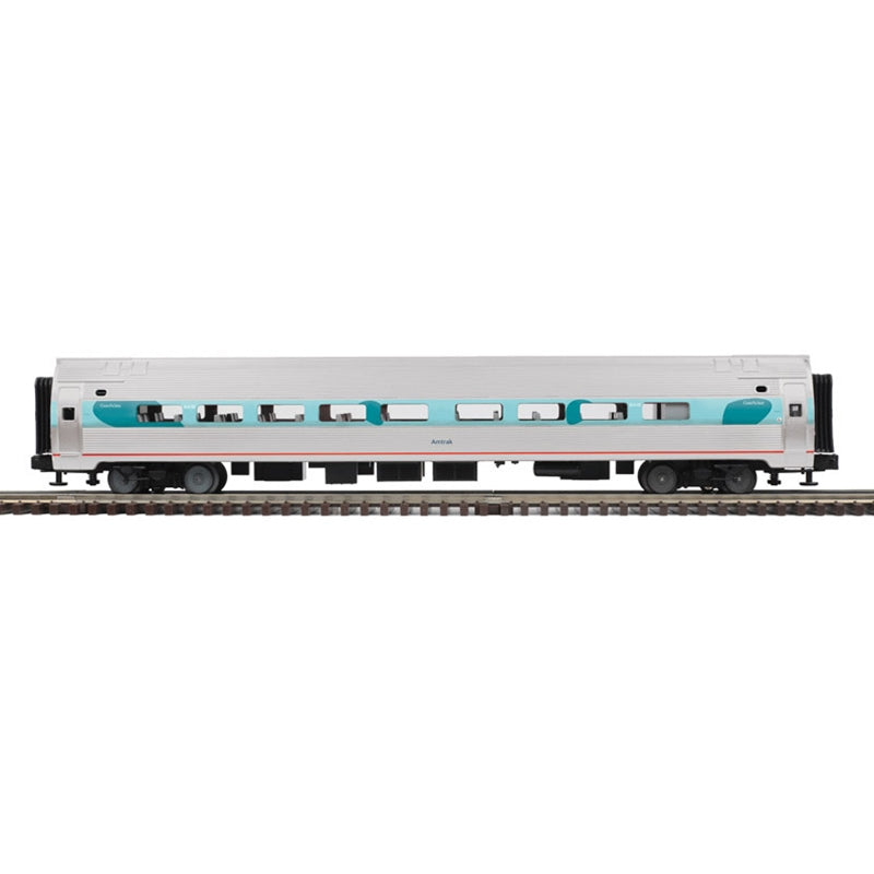 PREORDER Atlas 3009046 Amfleet(R) Coach - 2-Rail - Ready to Run - Premier -- Amtrak (Phase V, silver, blue), O