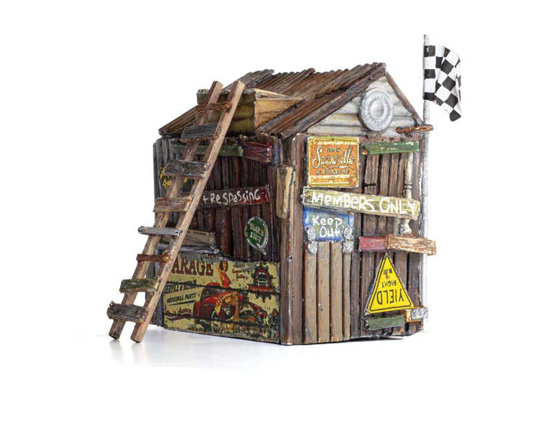 Woodland Scenics 5072 Kids Clubhouse - Built-&-Ready Landmark Structure -- Assembled - 1-1/4 x 1-5/16 x 1-3/16" 3.17 x 3.33 x 3.01cm, HO