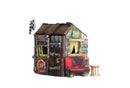 Woodland Scenics 5072 Kids Clubhouse - Built-&-Ready Landmark Structure - Assembled - 1-1/4 x 1-5/16 x 1-3/16" 3.17 x 3.33 x 3.01cm, HO