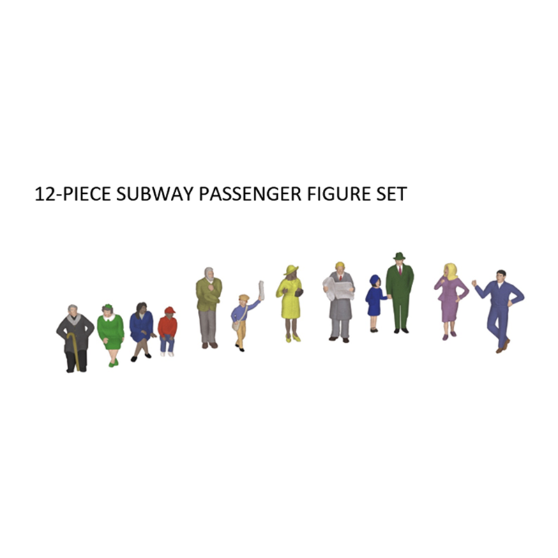 PREORDER Atlas Premier O 3009997 Stat Plat Passengers (12-Pack)