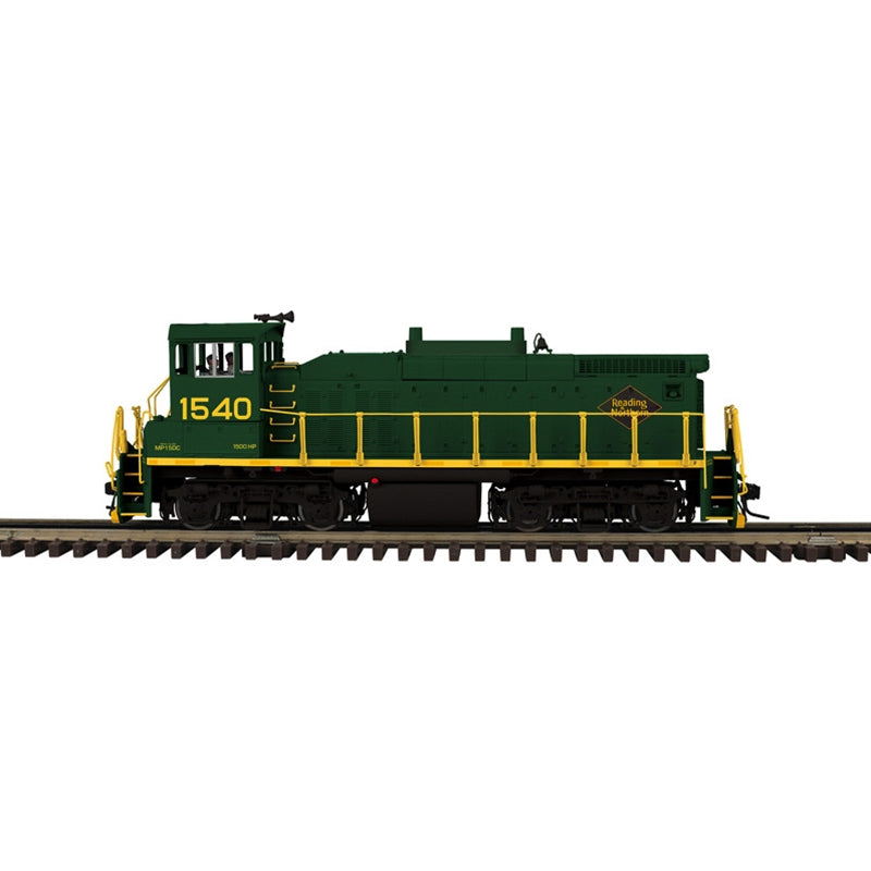 PREORDER Atlas Premier O 30138625 3 Rail MP15DC Diesel Locomotive, Reading Blue Mountain & Northern