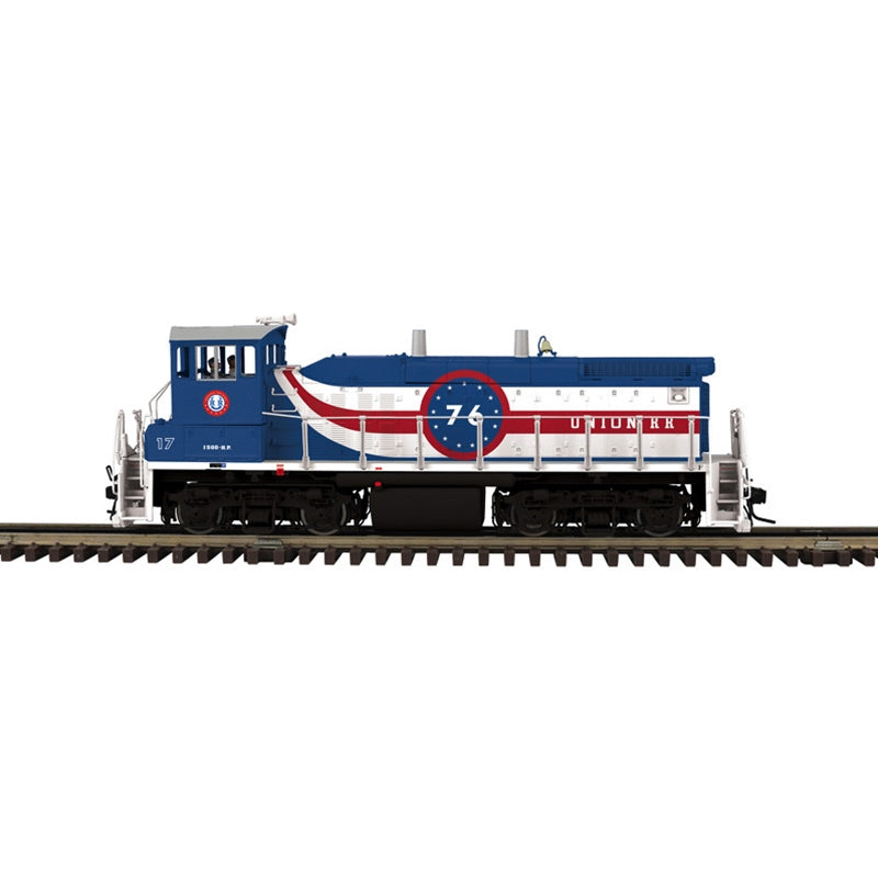 PREORDER Atlas Master Line O 30138644 Gold Series 2 Rail MP15DC Diesel Locomotive, Union Railroad Bicentennial