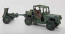 PREORDER Trident Miniatures HO 87291 M1163 Jeep & M327 Trailer Resin Kit, US Army | 40.79